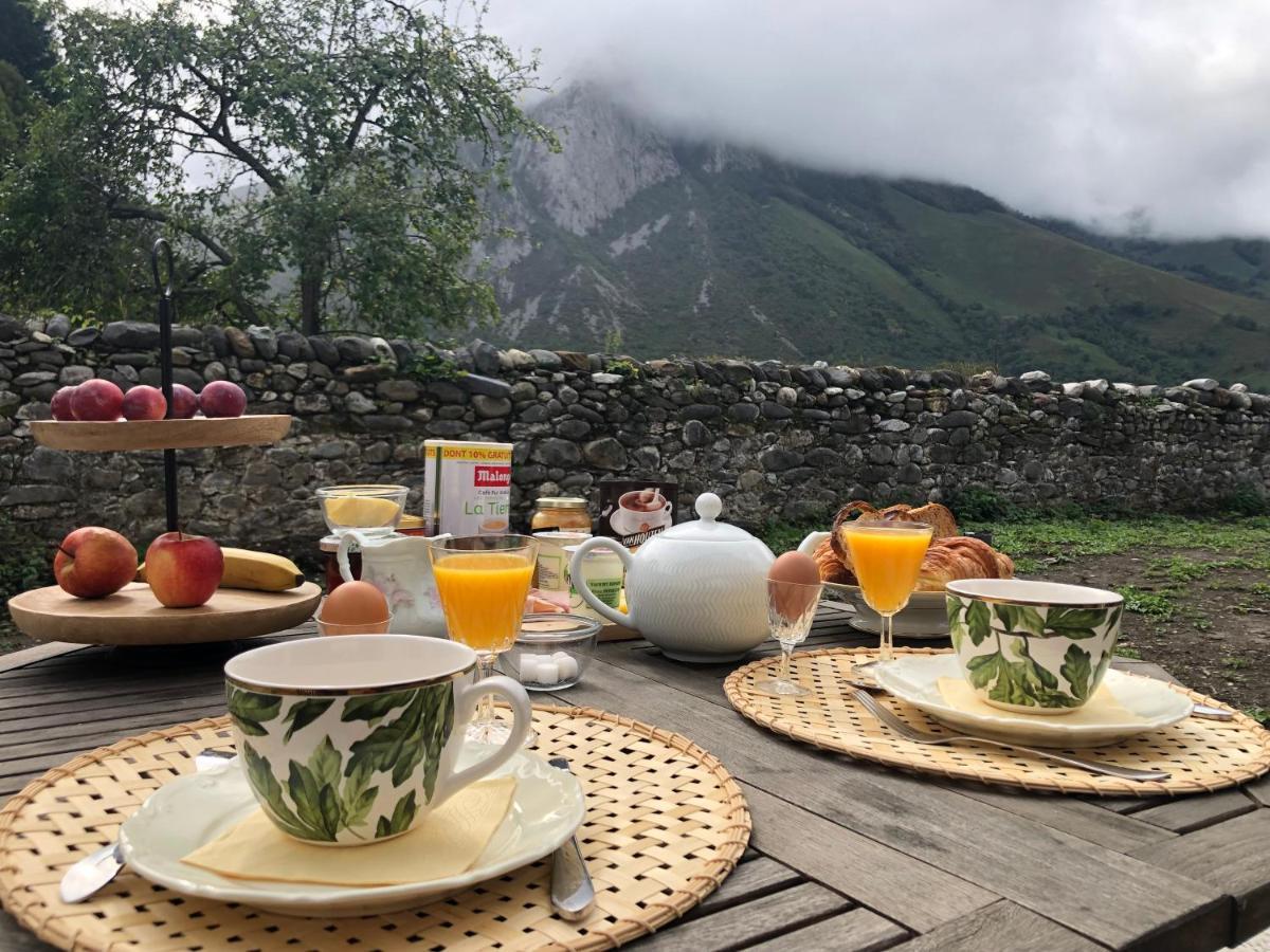 L 'Air D'Aspe Bed and Breakfast Accous Eksteriør billede