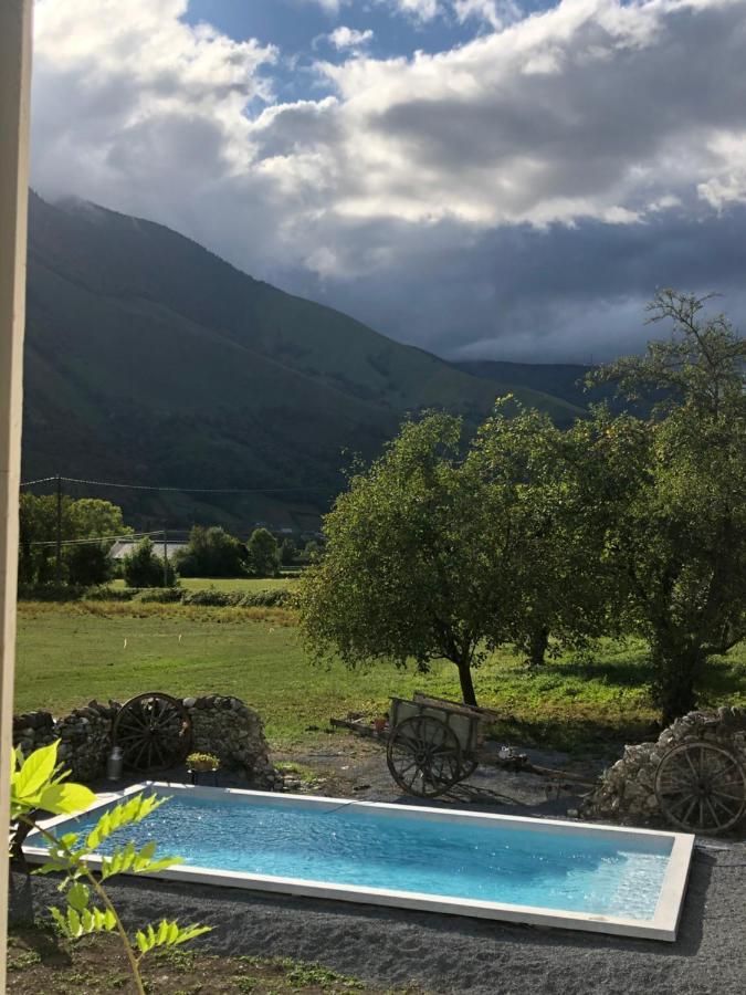 L 'Air D'Aspe Bed and Breakfast Accous Eksteriør billede